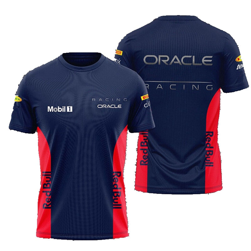 2023 Oracle F1 Racing Men's and Women's Breathable Sports T-Shirt