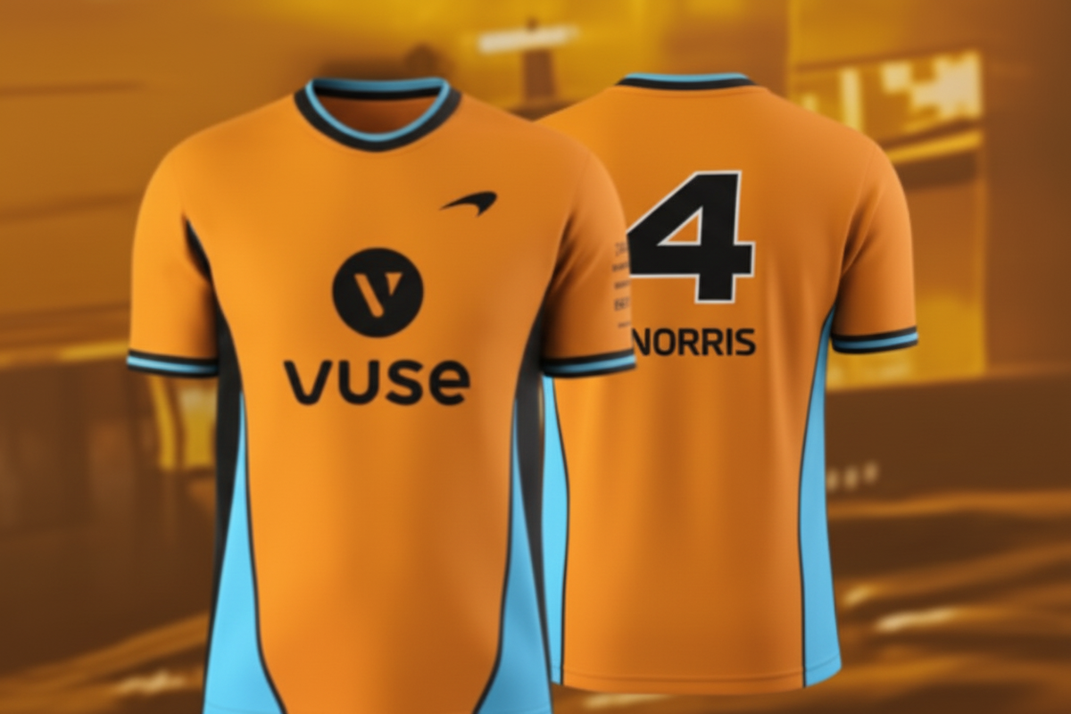 McLaren Norris 4 T-Shirt Front and Back