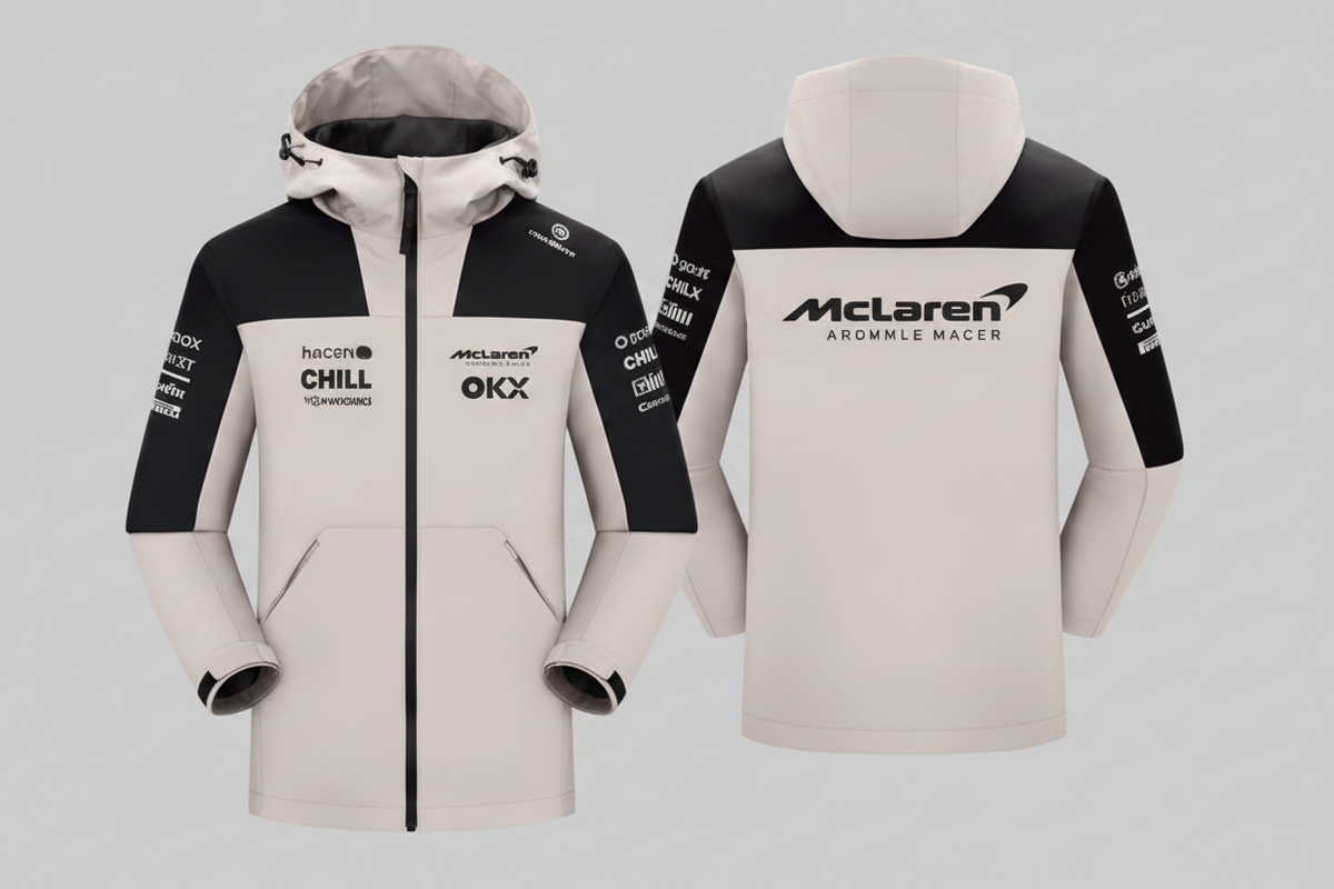 McLaren White Hoodie - Sharpened 1