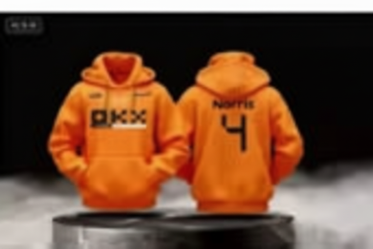 Sharpened Orange Hoodie with Norris