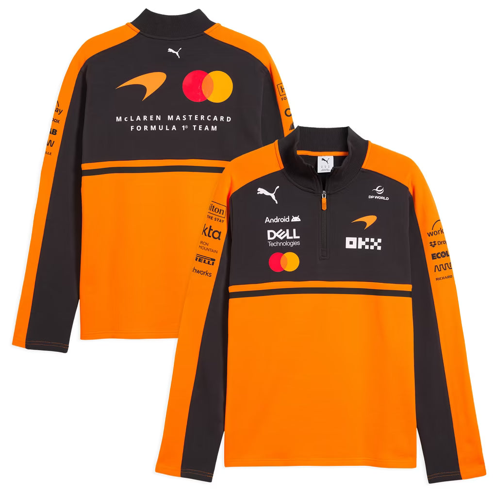 Mclaren Formula 1 Team 3/4 Zip Team Fan's 2026 Replica Sweater