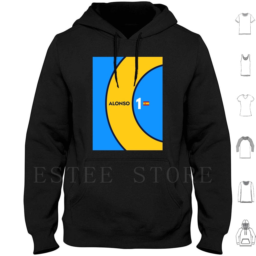 Alonso Hoodies and shirts- Best F1 Gift for him or her