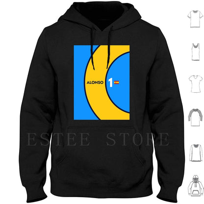 Alonso Hoodies and shirts- Best F1 Gift for him or her