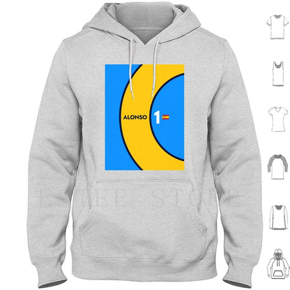 Alonso Hoodies and shirts- Best F1 Gift for him or her