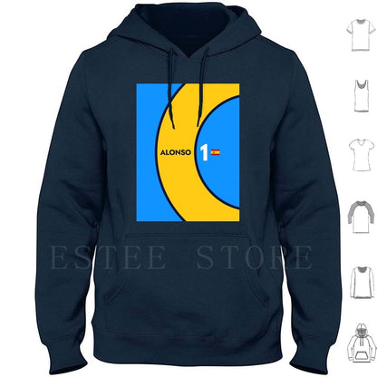 Alonso Hoodies and shirts- Best F1 Gift for him or her