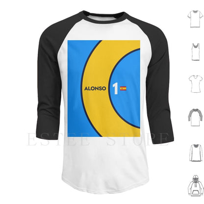 Alonso Hoodies and shirts- Best F1 Gift for him or her