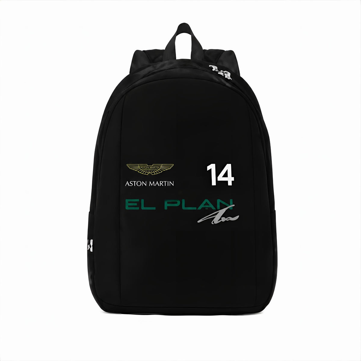 Aston Martin Alonso 14 Team Fan's Backpack/School Bag Large Capacity