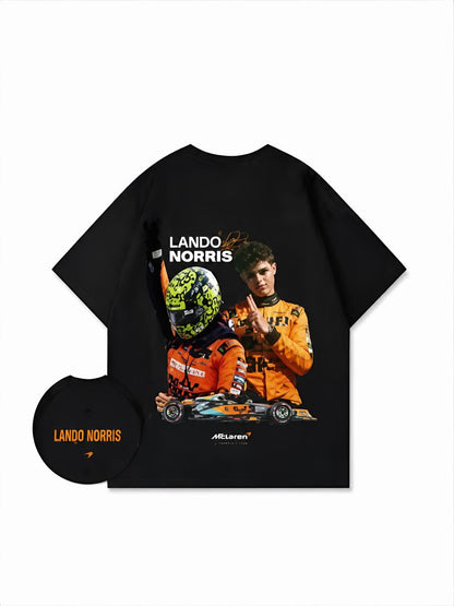 Lando Norris Mclaren Formula 1 Team 2025 World Champion T Shirt