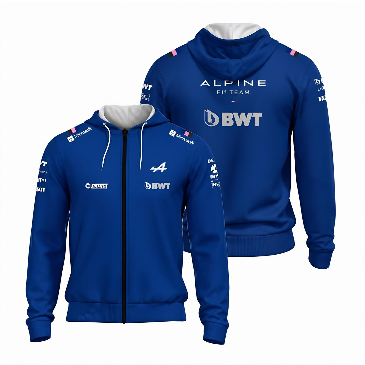 Alpine Formula 1 Team Fan's Hoodie Full Zip