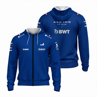 Alpine Formula 1 Team Fan's Hoodie Full Zip
