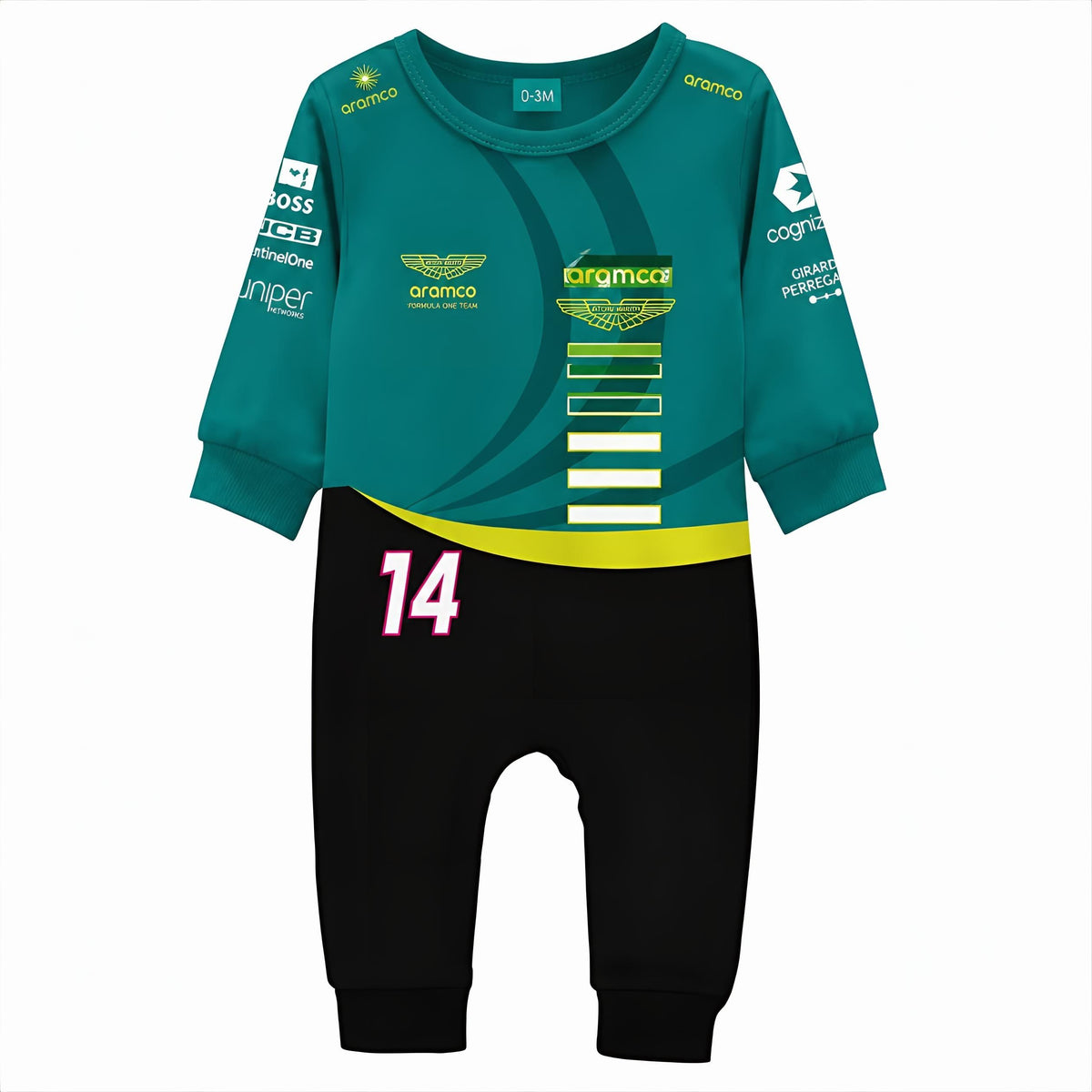 Aston Martin Formula 1 Team Baby Romper Suit