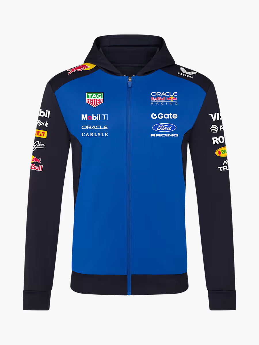 F1 Redbull Formula 1 Team Full Zip Team Style Hoodie