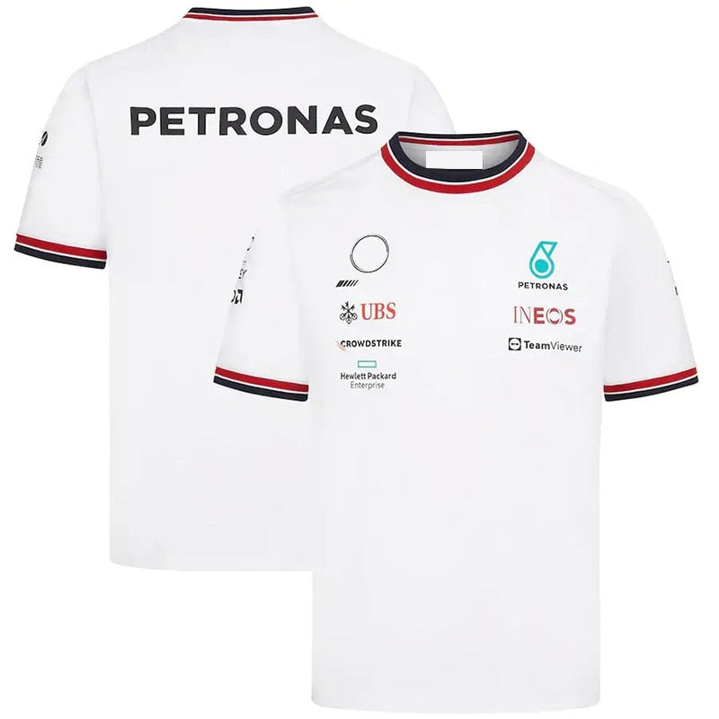F1 T-Shirts All  Formula 1 Team Racing Design Crew Neck Sweatshirt High Quality Clothing