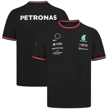 F1 T-Shirts All  Formula 1 Team Racing Design Crew Neck Sweatshirt High Quality Clothing