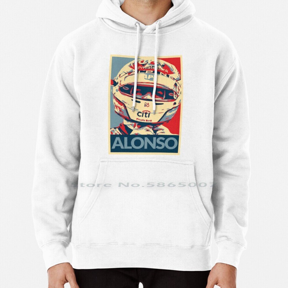 F1 Aston Martin Driver Fernando Alonso Fan's Hoodie Unisex Merchandise