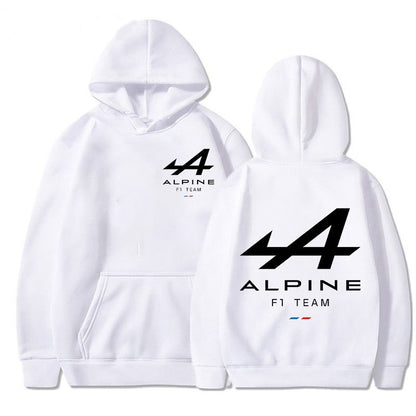 2023 Spring New F1 Racing Hoodie Men's and Women's Super Sweatshirt Alpine Rider Team Print Leisure Jogging Sweatshirt