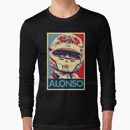F1 Aston Martin Driver Fernando Alonso Fan's Hoodie Unisex Merchandise
