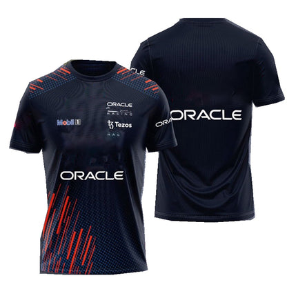 2023 Oracle F1 Racing Men's and Women's Breathable Sports T-Shirt