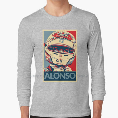 F1 Aston Martin Driver Fernando Alonso Fan's Hoodie Unisex Merchandise