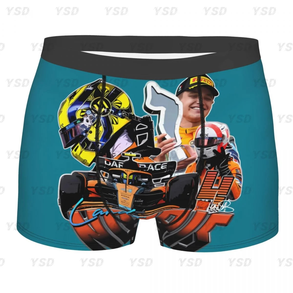F1 2025 World Champion Lando Norris Fan's Boxers Various Designs Perfect Gift