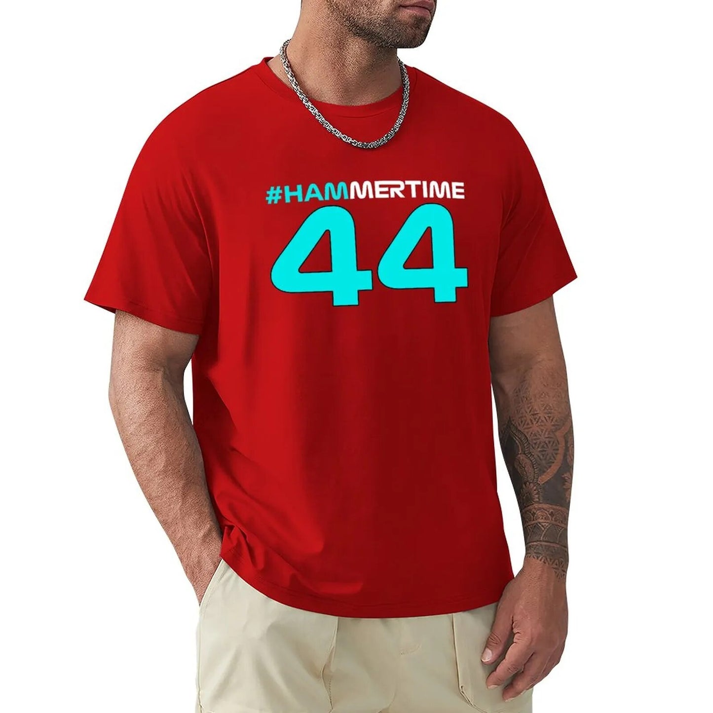 #Hammertime Lewis Hamilton #44 T Shirt