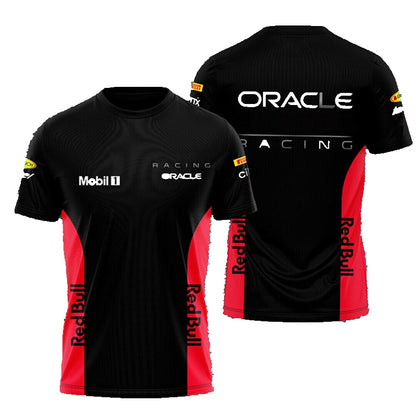 2023 Oracle F1 Racing Men's and Women's Breathable Sports T-Shirt