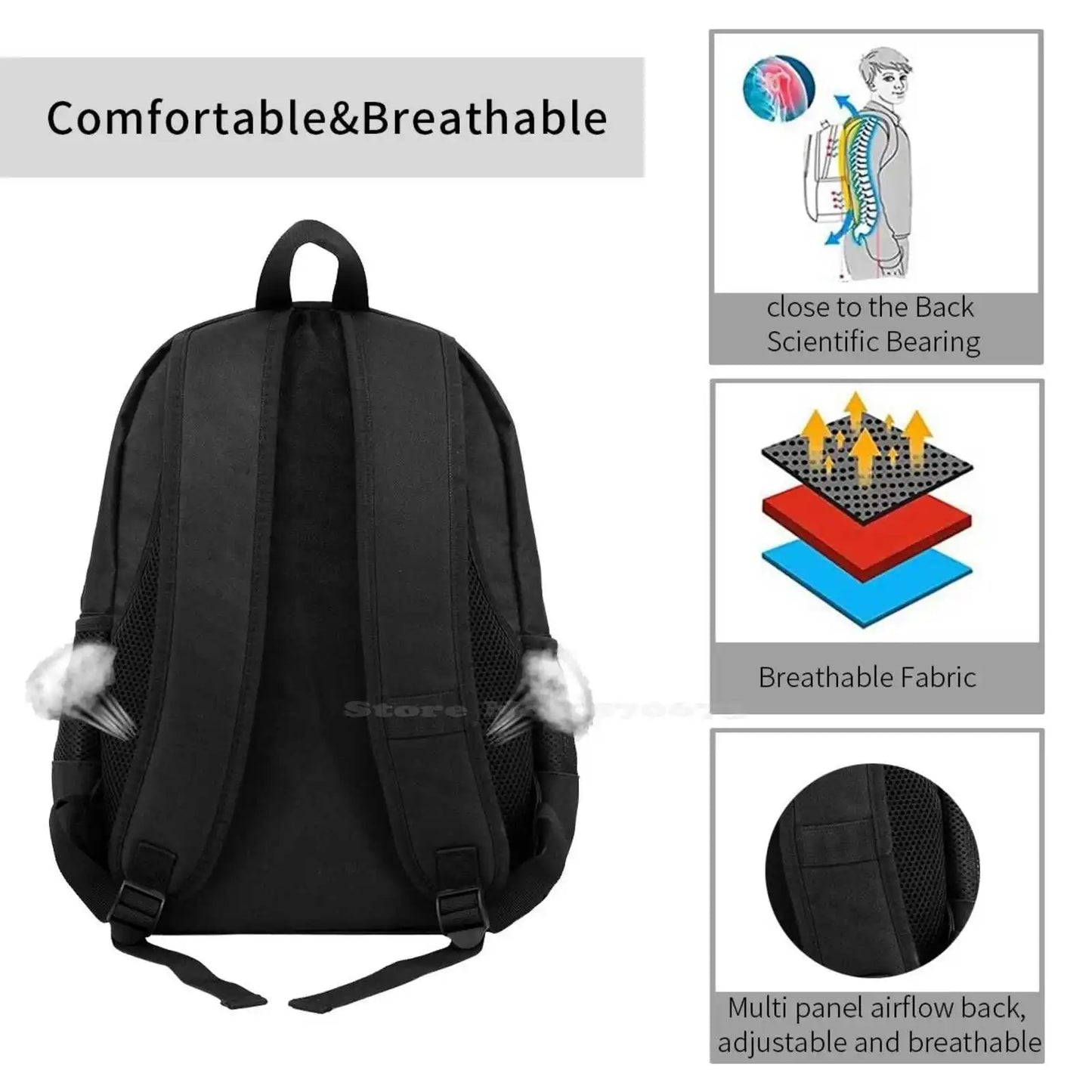 #4 Norris School Storage Bag Student's Backpack| Lando Norris Gift for School going Kids