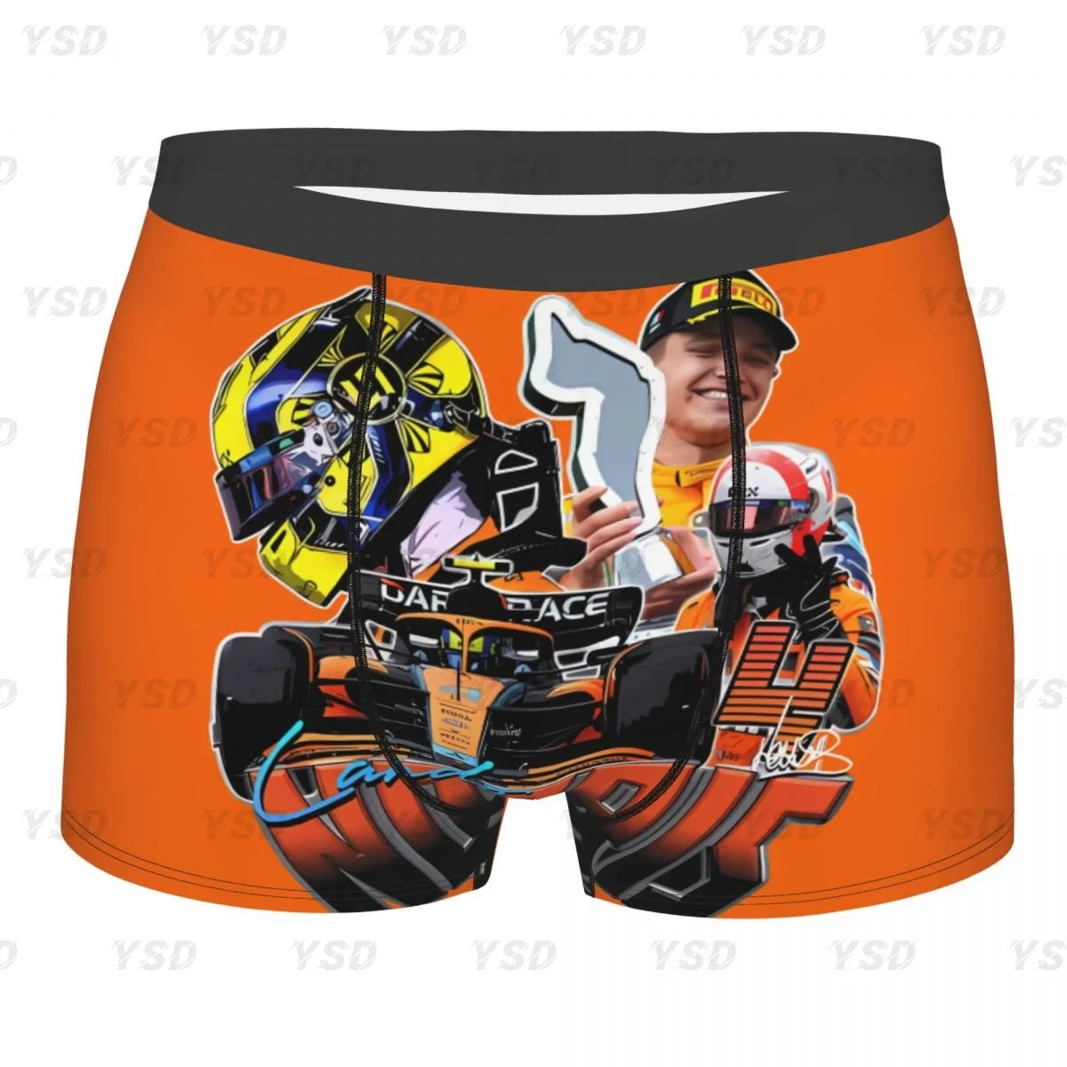F1 2025 World Champion Lando Norris Fan's Boxers Various Designs Perfect Gift