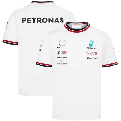 F1 T-Shirts All  Formula 1 Team Racing Design Crew Neck Sweatshirt High Quality Clothing