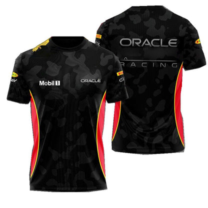 2023 Oracle F1 Racing Men's and Women's Breathable Sports T-Shirt