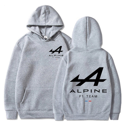 2023 Spring New F1 Racing Hoodie Men's and Women's Super Sweatshirt Alpine Rider Team Print Leisure Jogging Sweatshirt