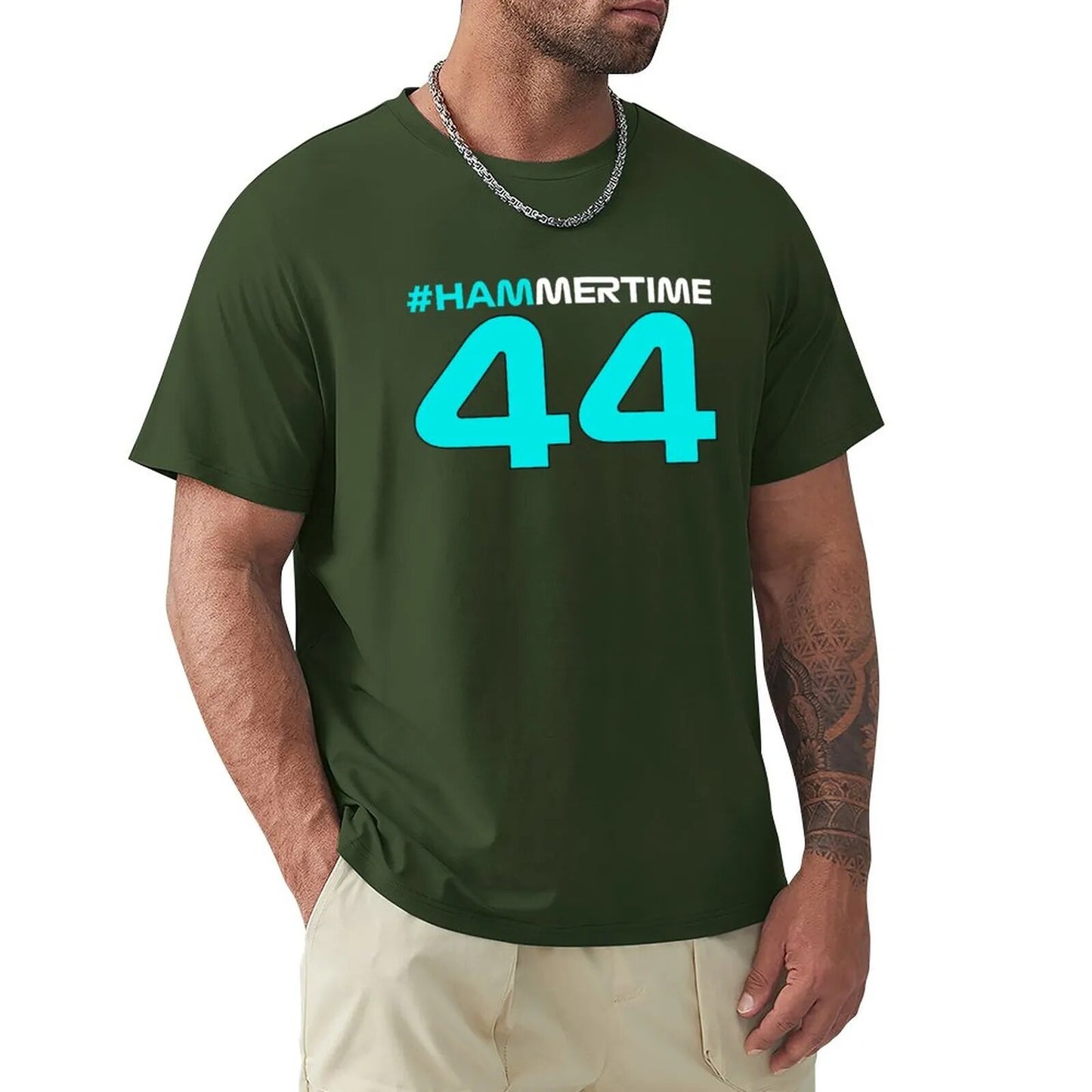#Hammertime Lewis Hamilton #44 T Shirt