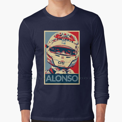 F1 Aston Martin Driver Fernando Alonso Fan's Hoodie Unisex Merchandise