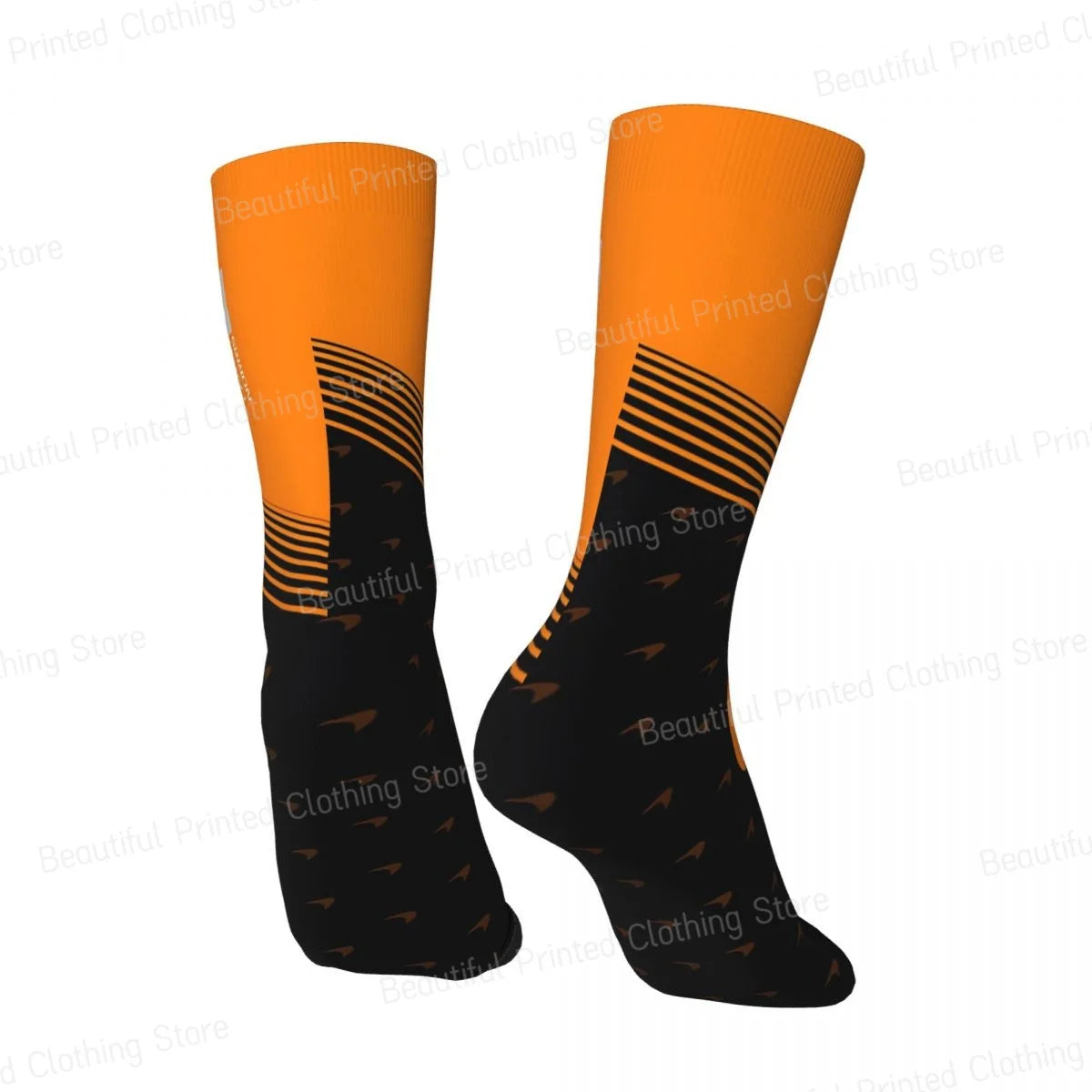 F1 Lando Norris Mclaren Formula 1 Team Fan's Socks Perfect Gift