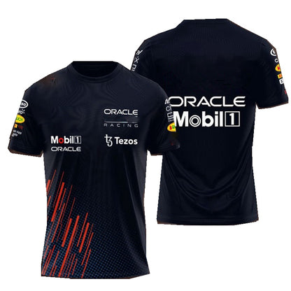 2023 Oracle F1 Racing Men's and Women's Breathable Sports T-Shirt