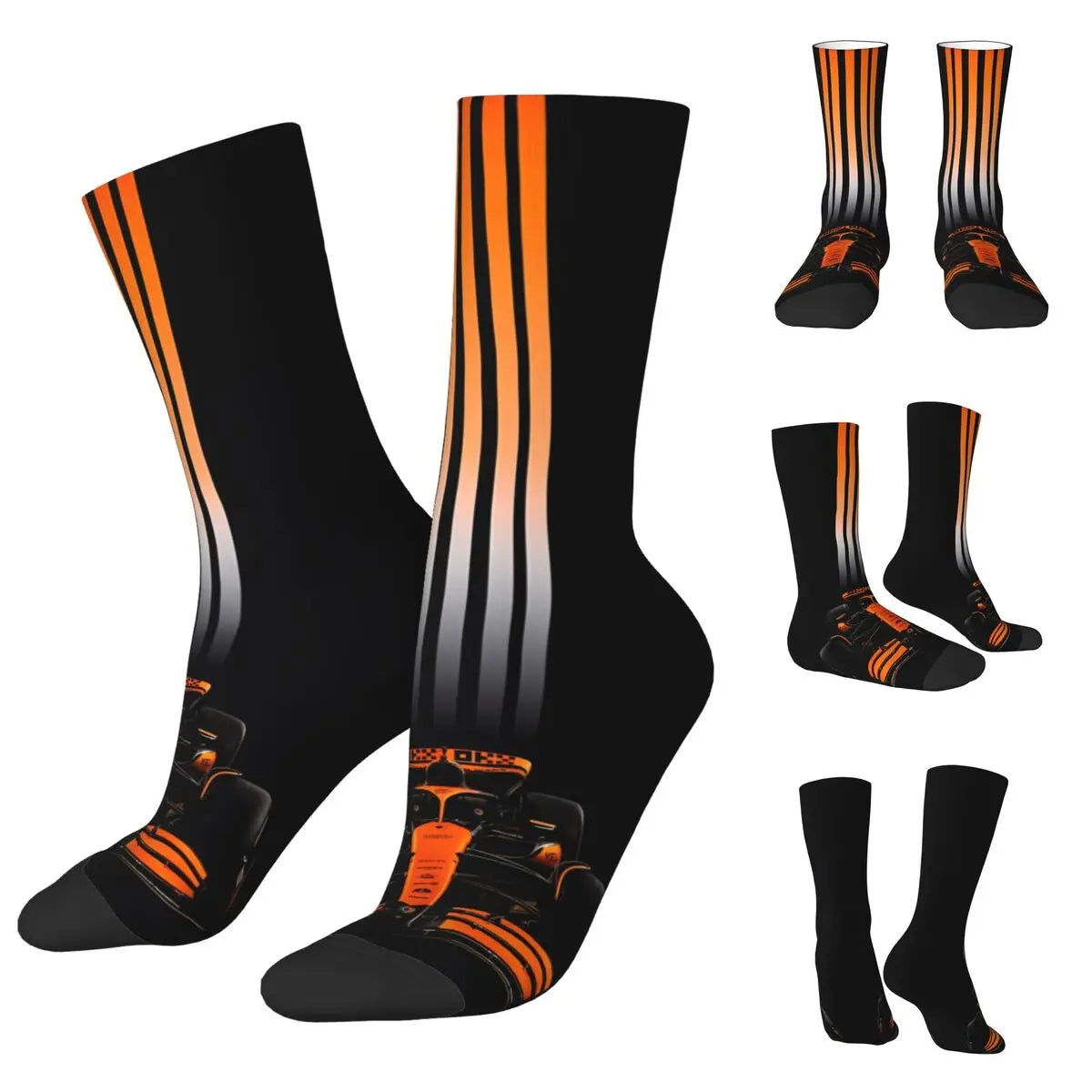 F1 World Champion Lando Norris Mclaren Formula 1 Team Star Fan's Socks in Various Designs Perfect F1 Gift