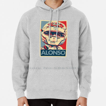 F1 Aston Martin Driver Fernando Alonso Fan's Hoodie Unisex Merchandise