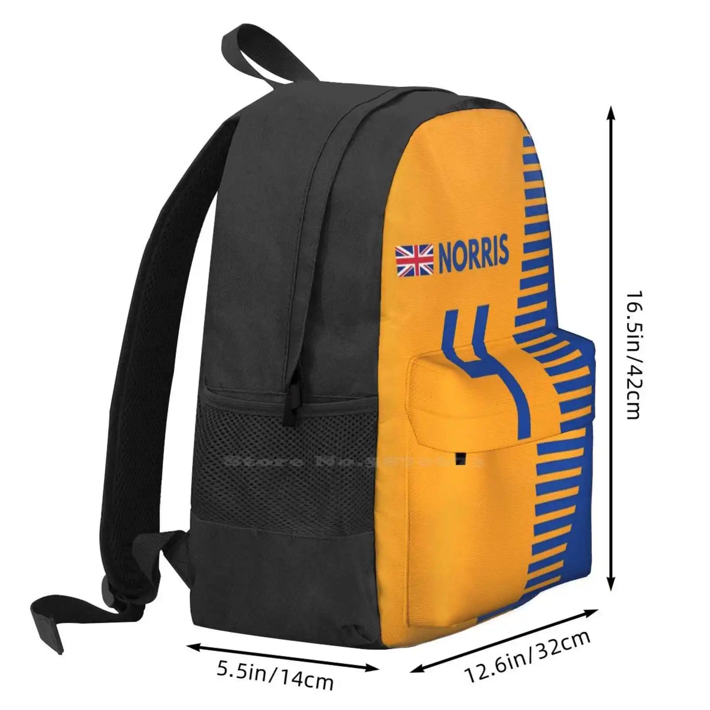 #4 Norris School Storage Bag Student's Backpack| Lando Norris Gift for School going Kids