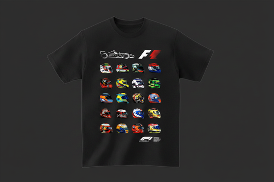 F1 Helmets Tee Sharpened