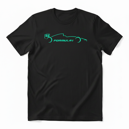 F1 Silhouette T-Shirt 44 on Car