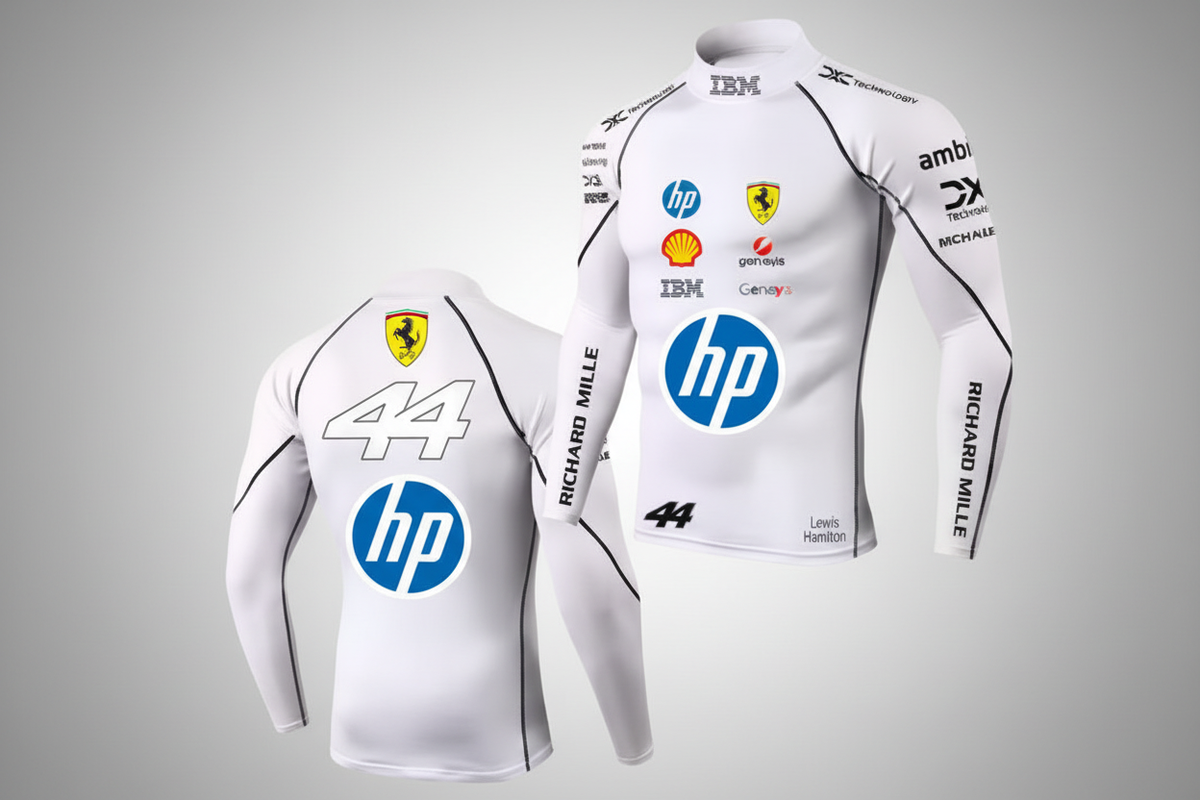 Ferrari White #44 Hamilton