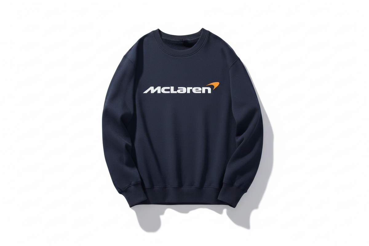 Navy sweater sharpened