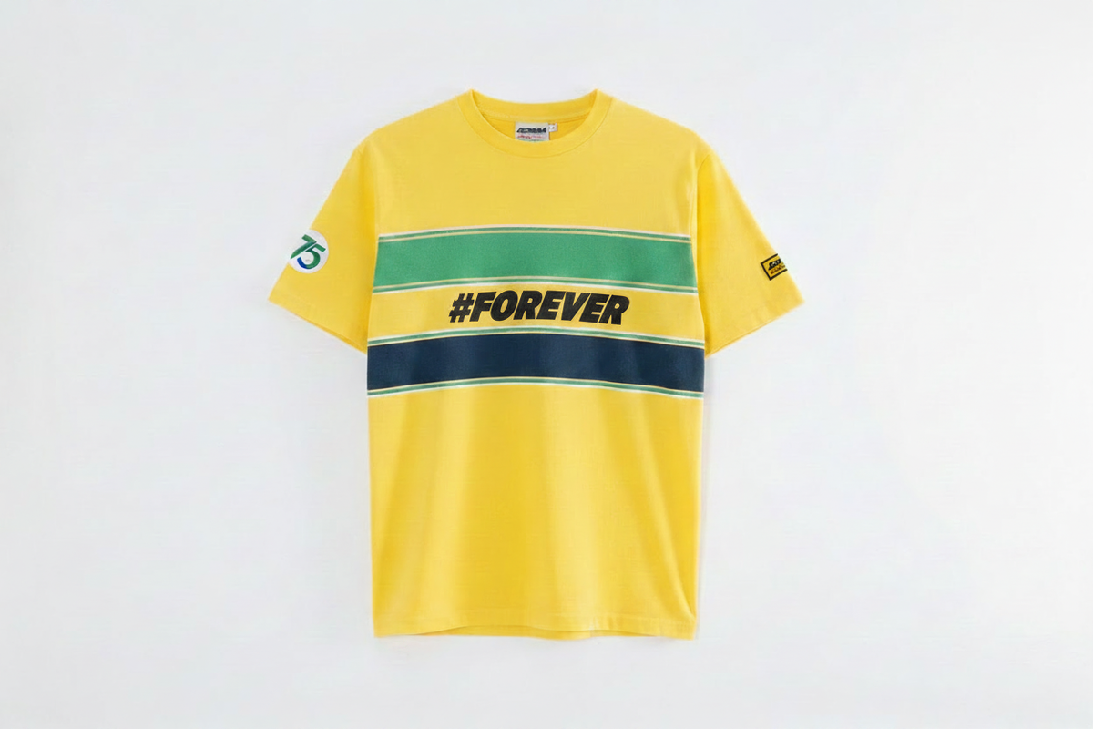 McLaren Senna Forever Tribute T-Shirt - #FOREVER Front