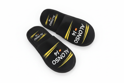 Black Alonso 14 Slippers