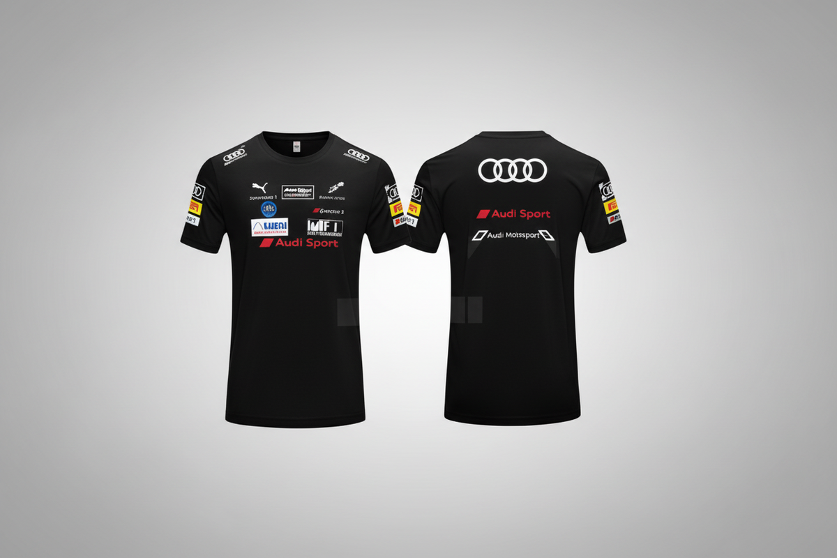 Audi Motorsport Black T-Shirt