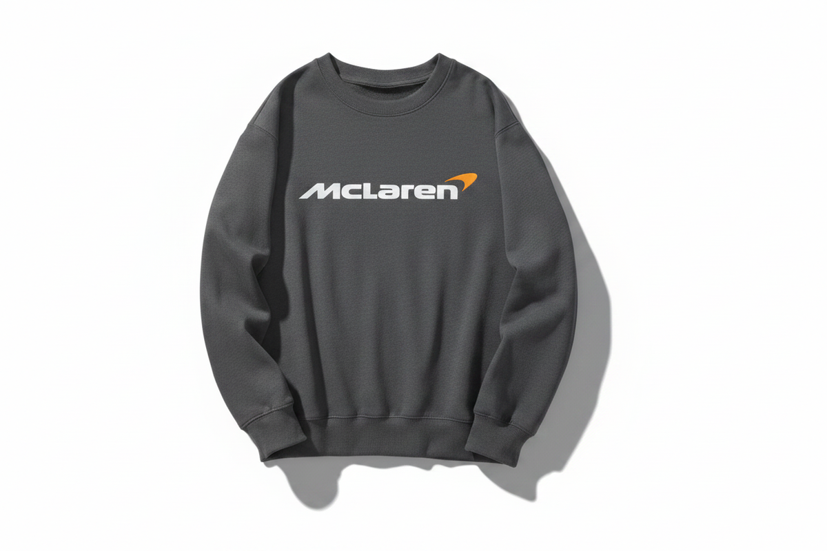 Grey sweater sharpened