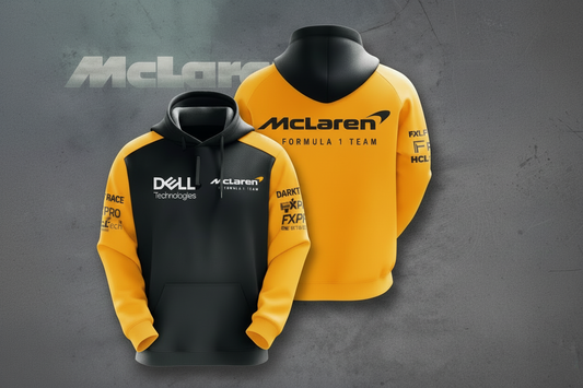 McLaren Hoodie Both Views Fully Visible