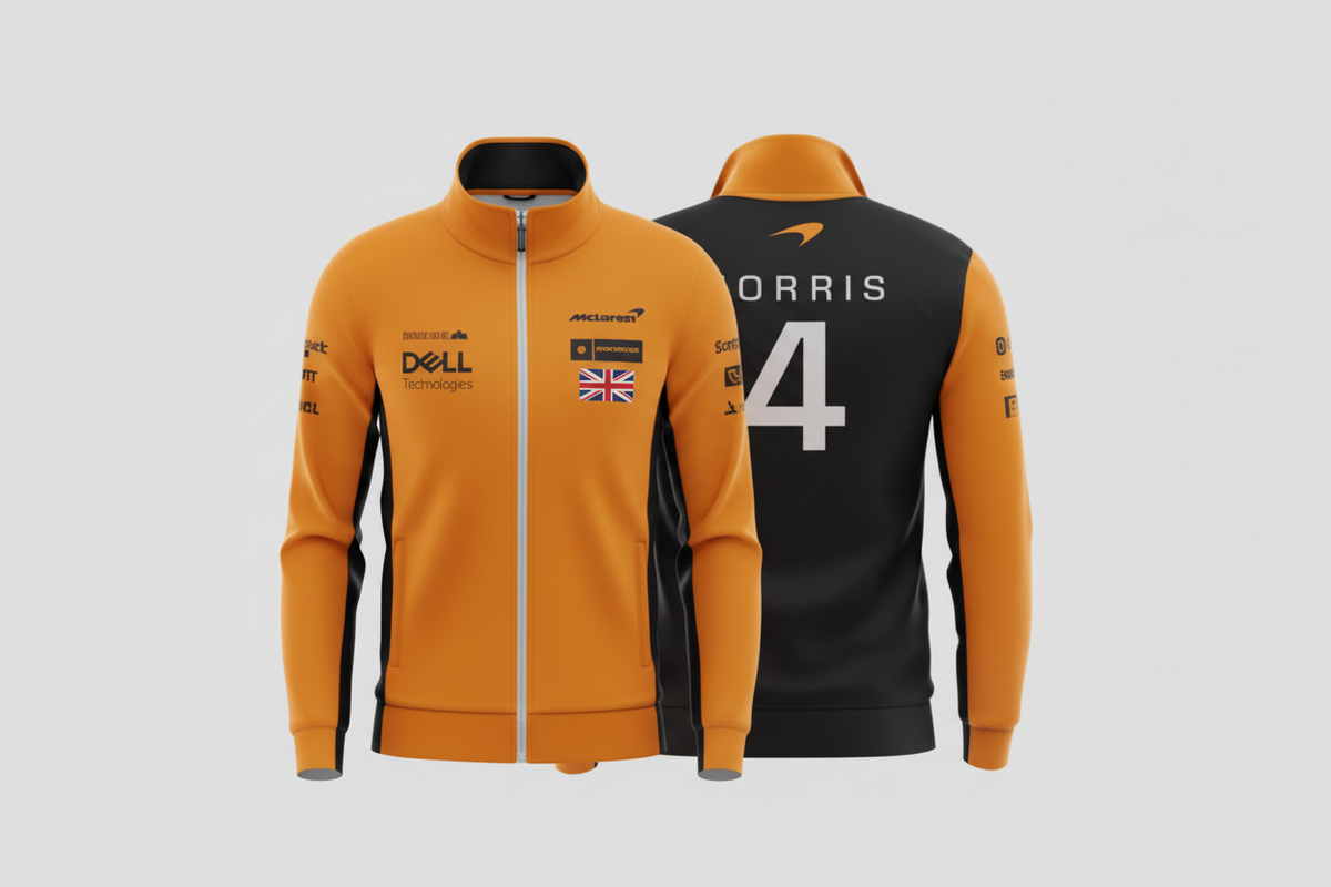 McLaren Jacket Front Over Back