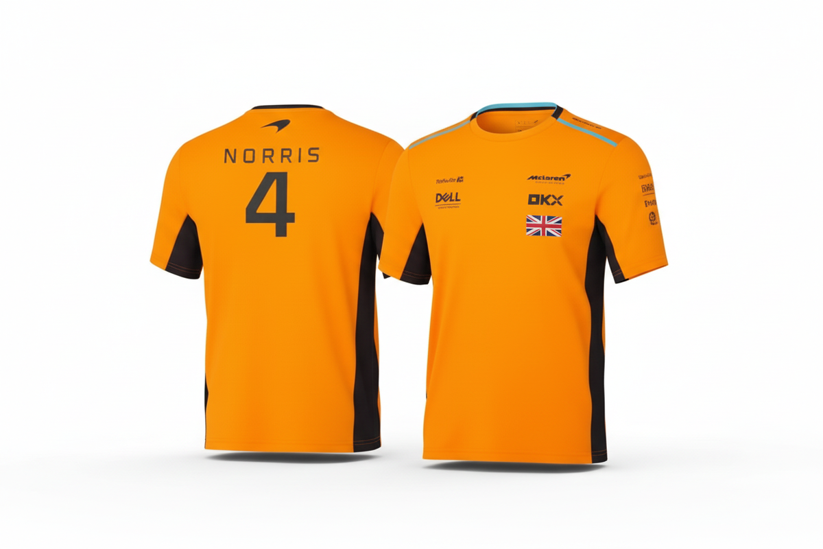McLaren Shirt White Background
