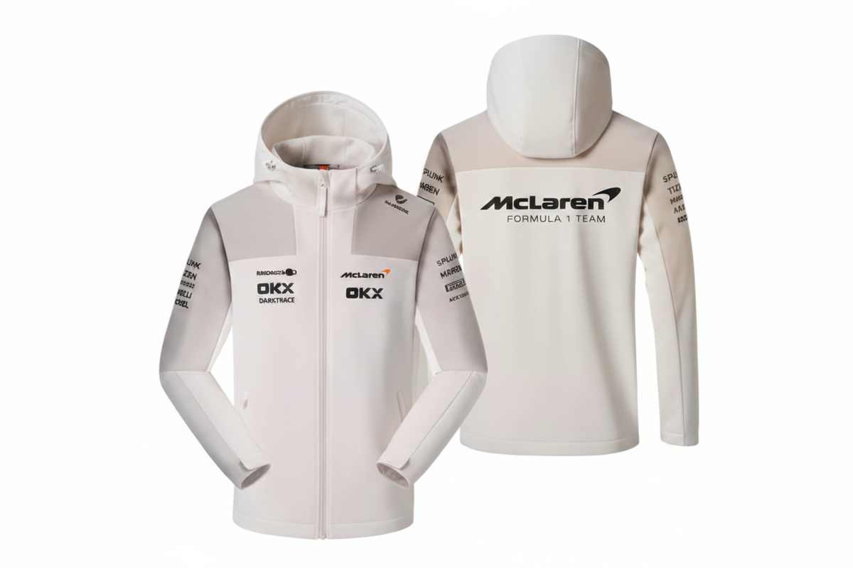 McLaren White Hoodie - Sharpened 2